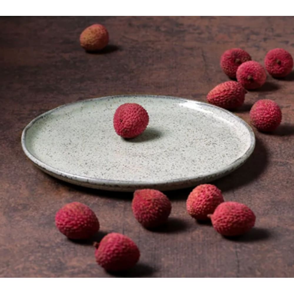 Conjunto com 6 Pratos Raso Bio Pistache Ø27,5cm - Porto Brasil