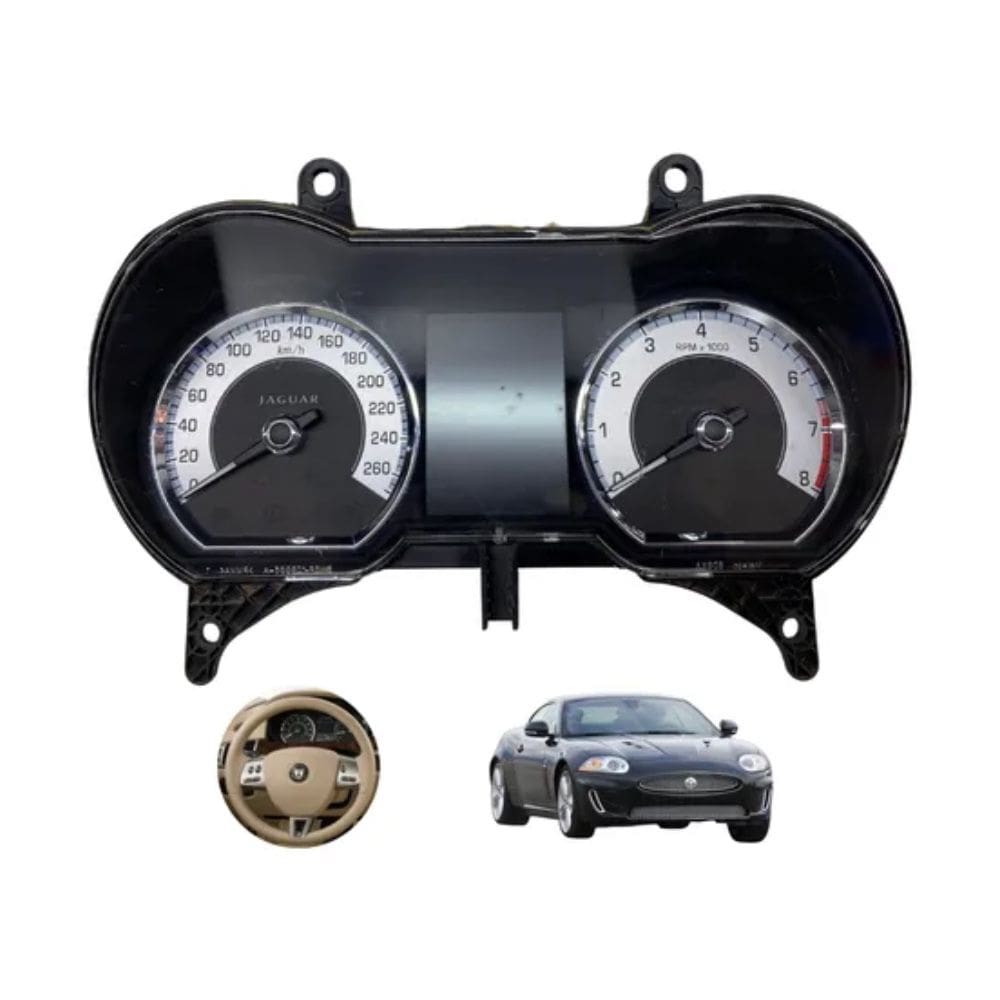 Painel Instrumento Jaguar Xkr 2008 A 2009 6w8f10894a