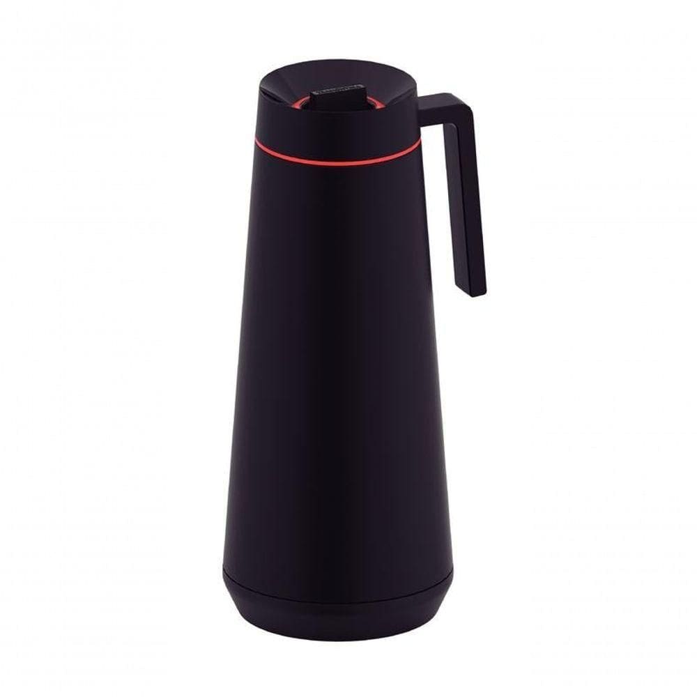 Bule Térmico Tramontina Exata Preto Em Aço Inox 1 L