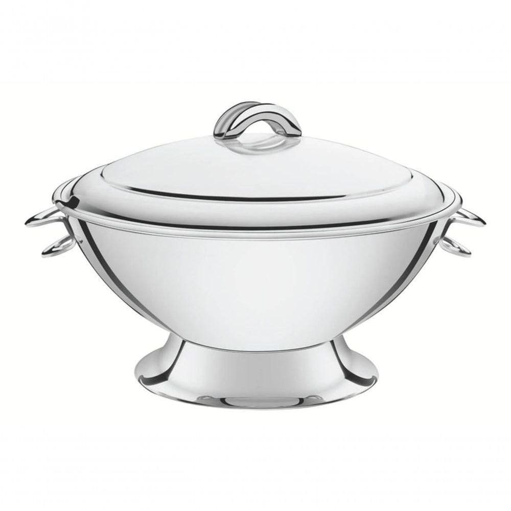 Sopeira Com Tampa Tramontina Service 24cm Em Aço Inox