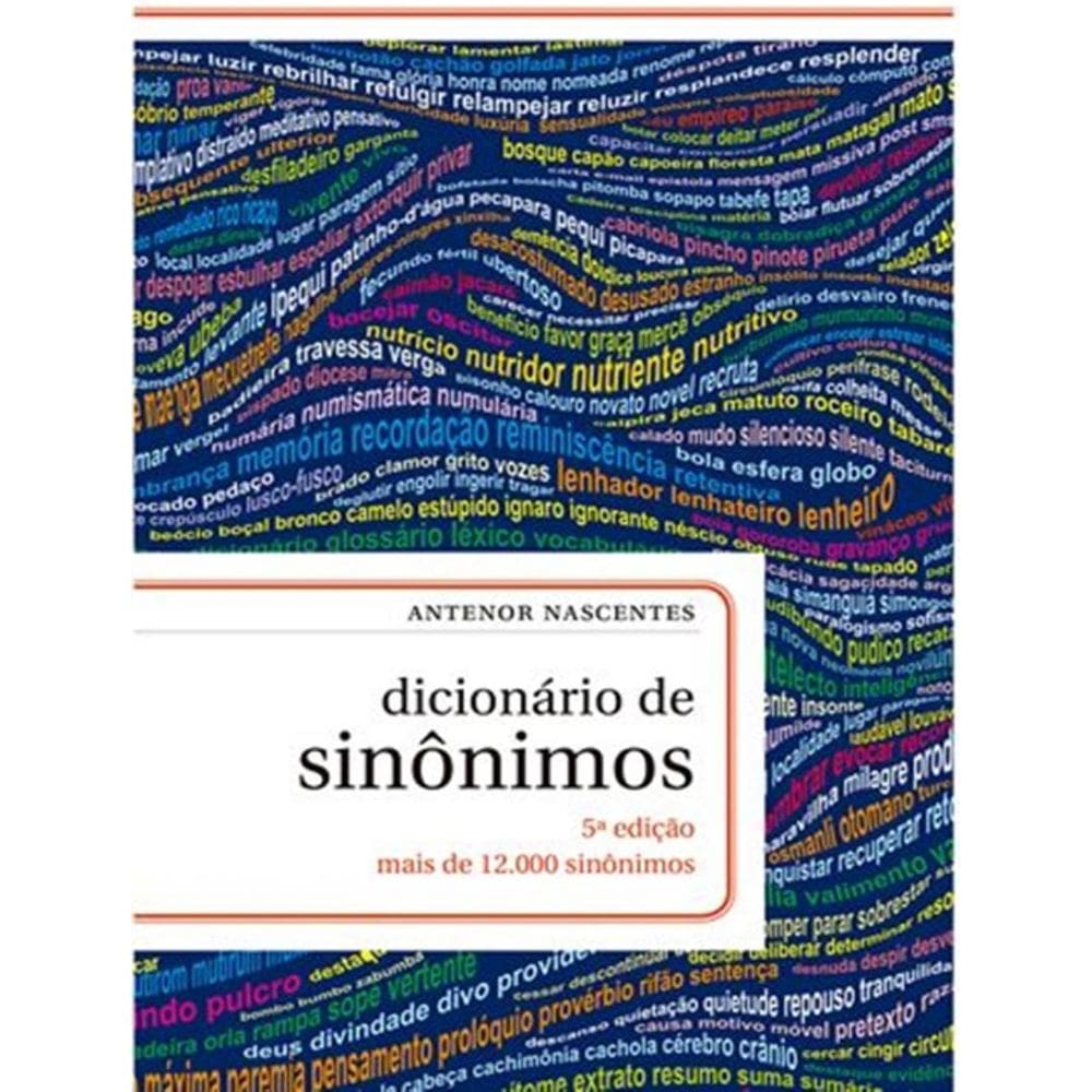 Dicionario De Sinonimos 5ª Ed