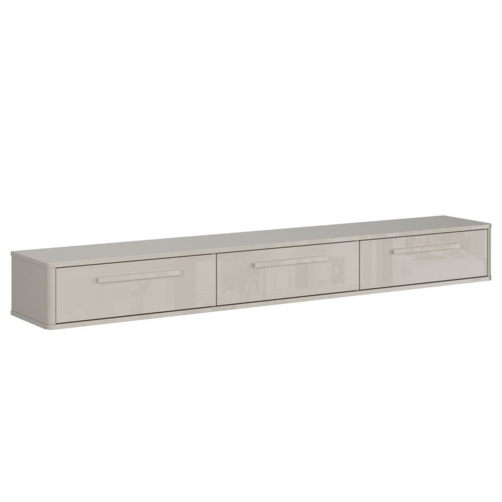 Rack Bancada Suspensa para Tv de até 70” 3 Portas Bela 1.8