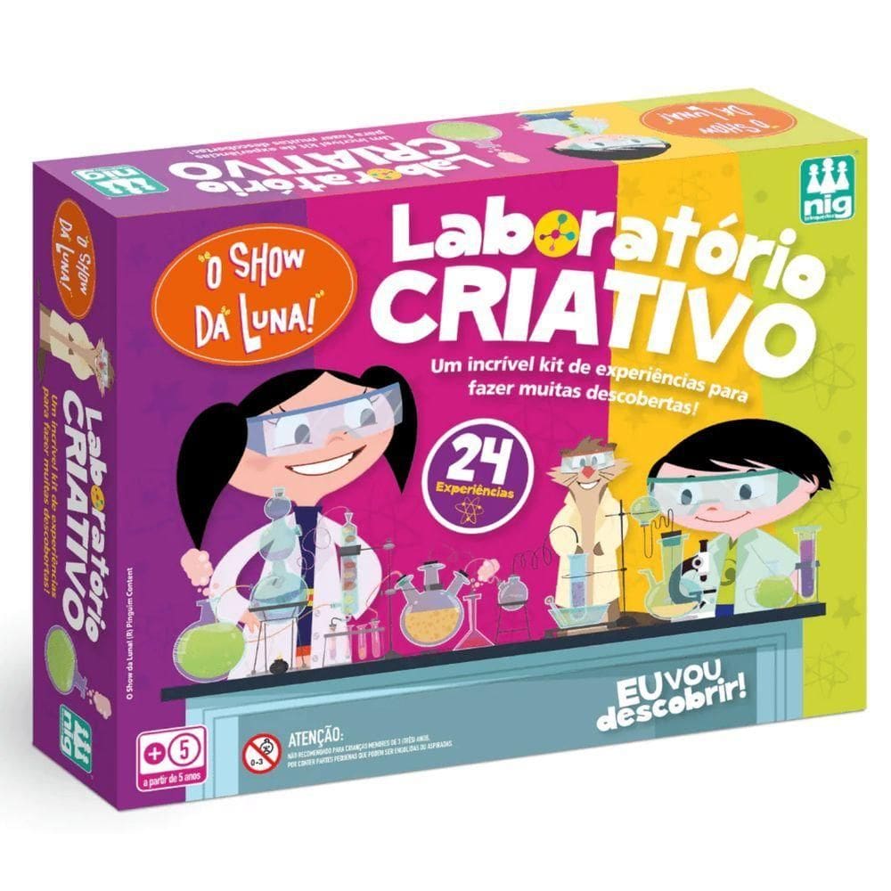 Laboratório Criativo -show Da Luna - Nig Brinquedos