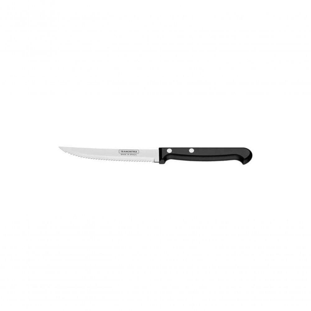Faca Para Churrasco E Frutas Tramontina Ultracorte 5 Preta