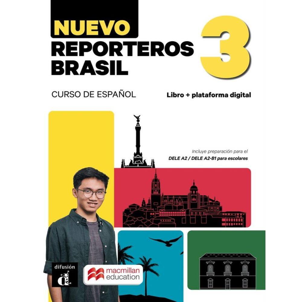 Nuevo Reporteros Brasil 3 - Ed.Hibrida Libro Del Alumno