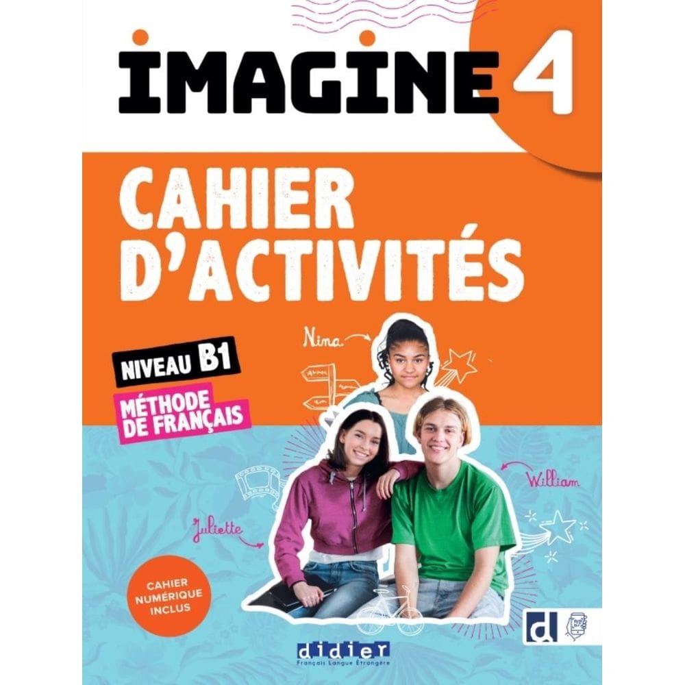 Imagine 4 (B1) - Cahier + Cahier Numerique