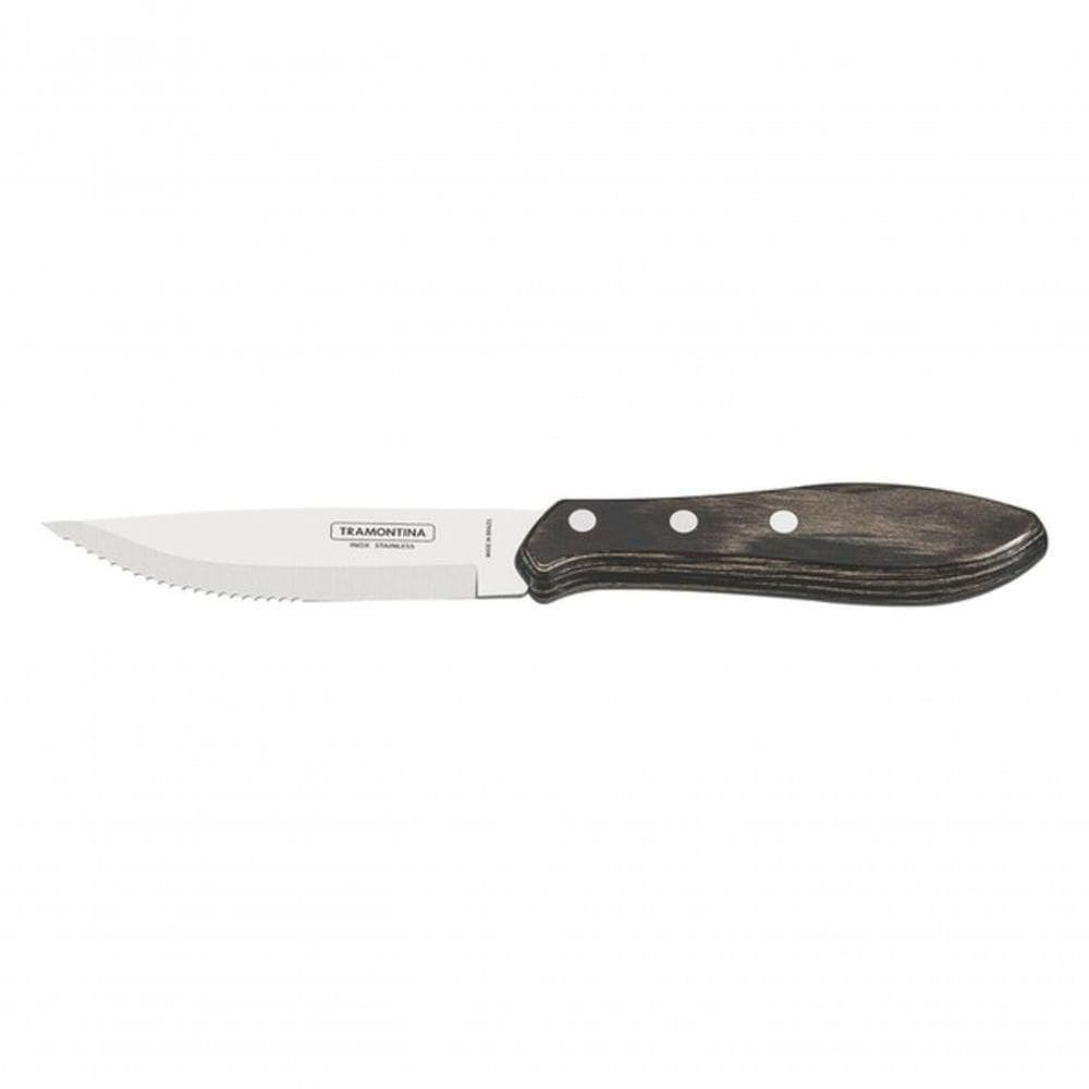 Faca Para Churrasco Jumbo Tramontina Polywood Castanho 5