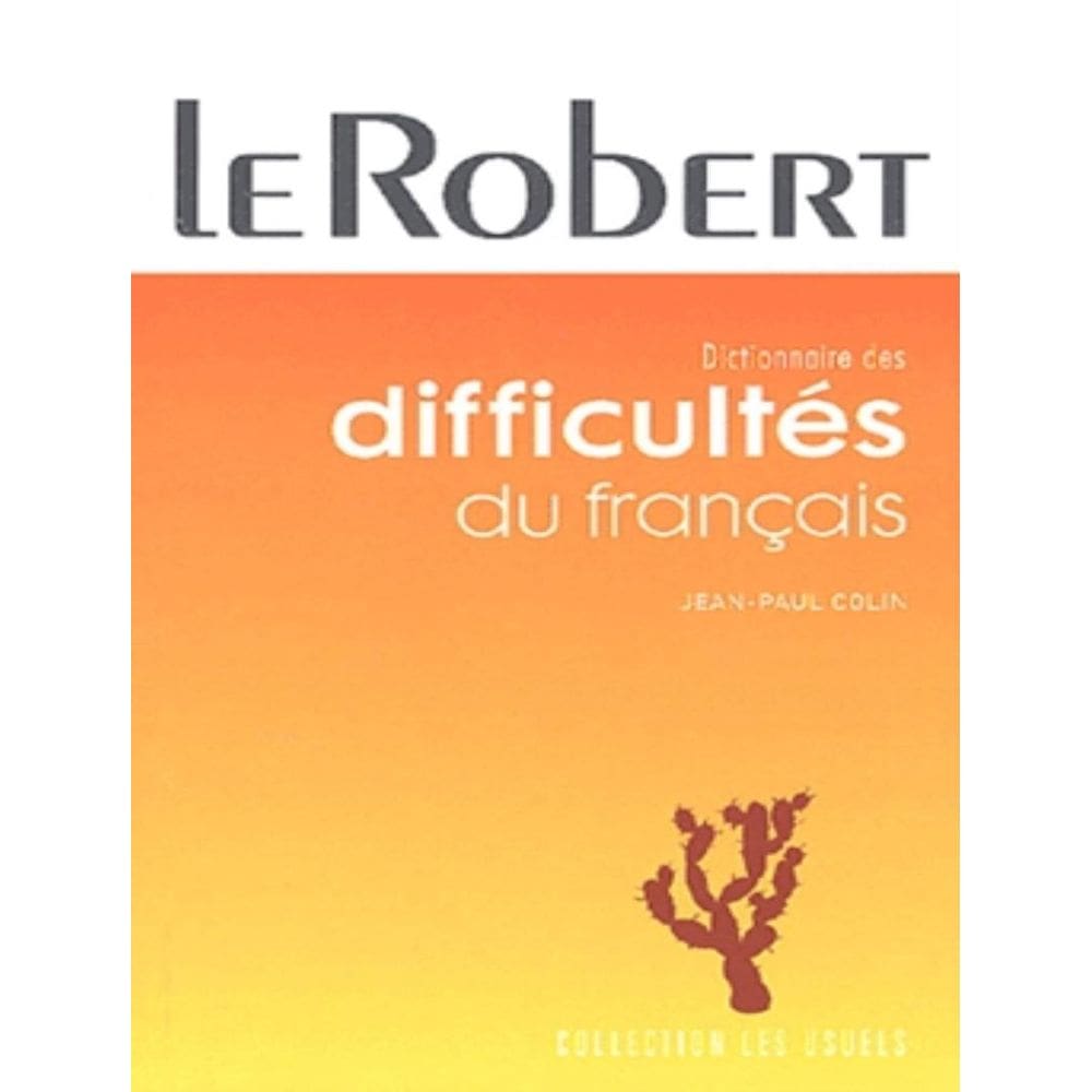 Dictionnaire Des Difficultes Du Francais N/E