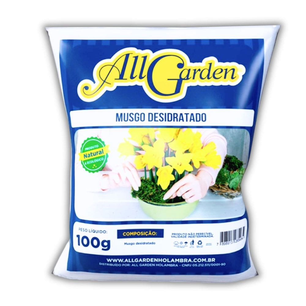 Musgo Desidratado (100g) ALL GARDEN