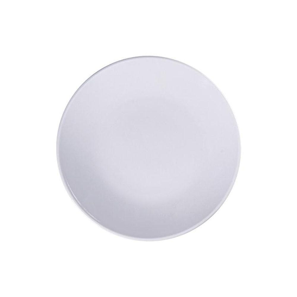 Prato Sobremesa Tramontina Maxforce Em Porcelana Branca 23cm