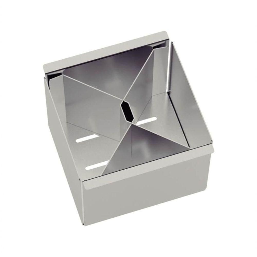 Porta Talheres Tramontina Em Inox Com Acabamento Acetinado Para Uso No Organizador