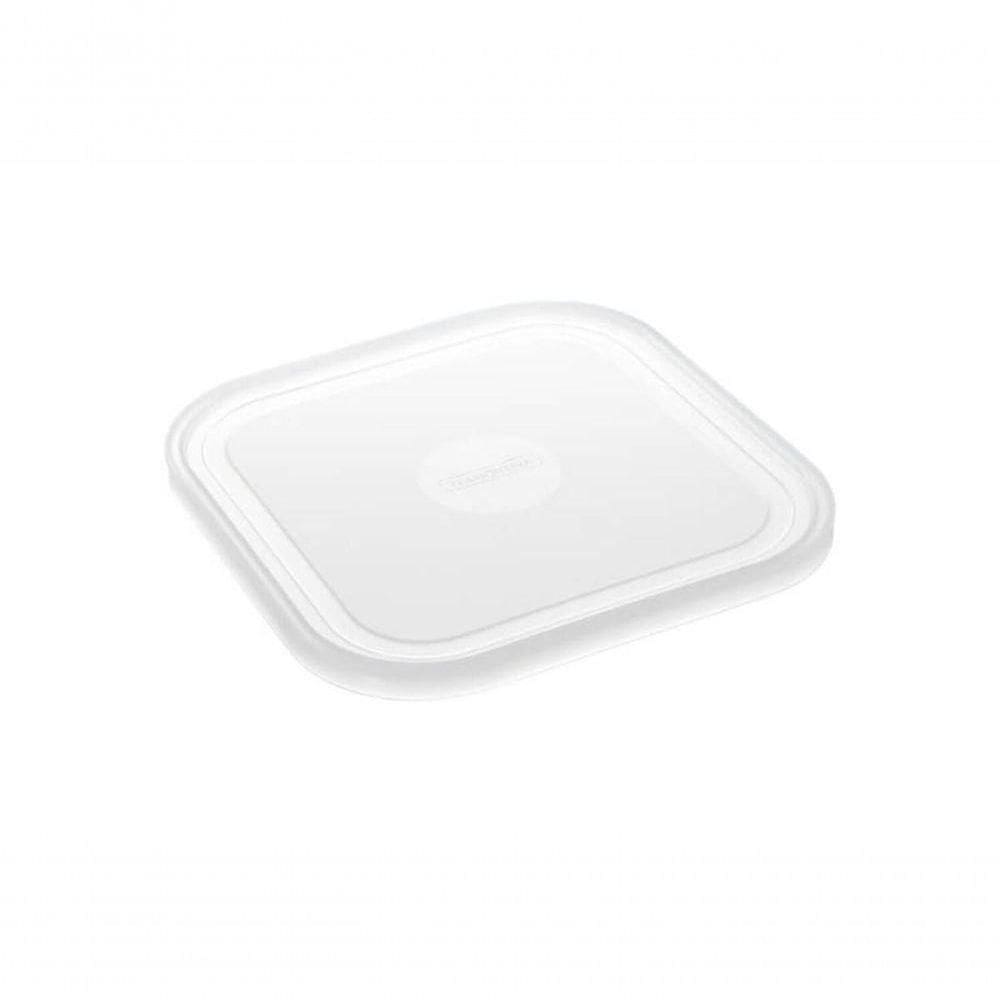 Tampa Plástica Quadrada Tramontina Freezinox 19x19cm