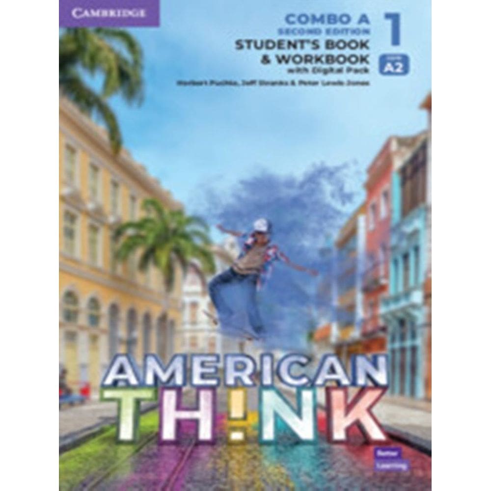 American Think 1A Combo Sb And Wb With Digital Pack - 2Nd Ed