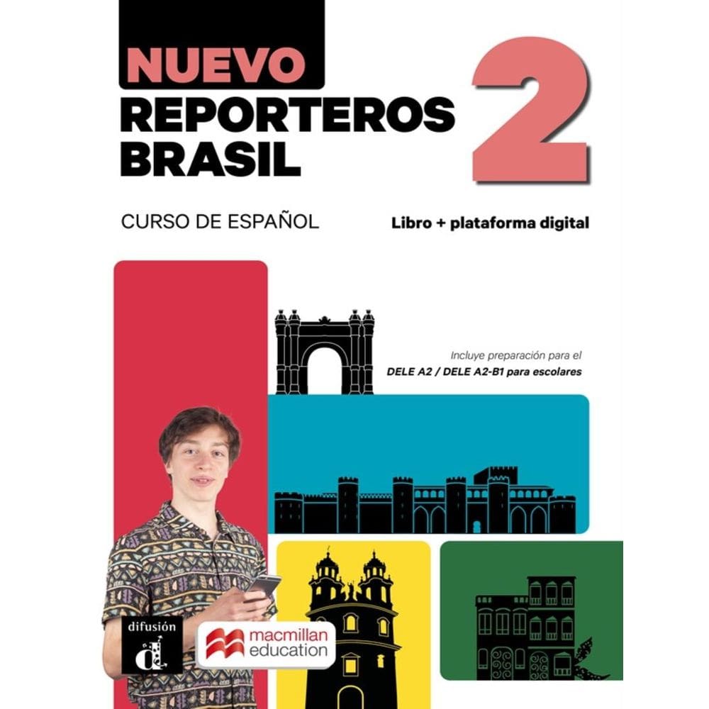 Nuevo Reporteros Brasil 2 - Ed.Hibrida Libro Del Alumno