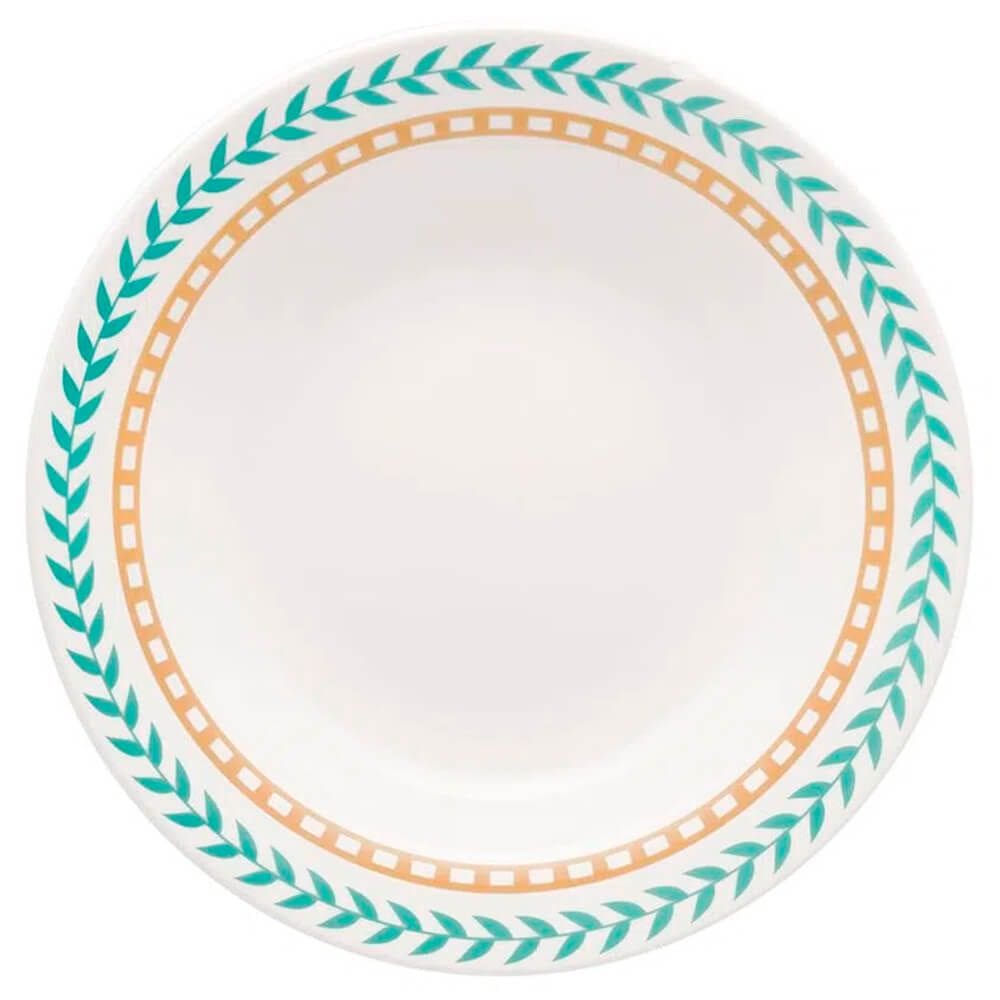Prato Fundo em Porcelana Donna Louros 21,5cm 1 peça - Oxford Biona