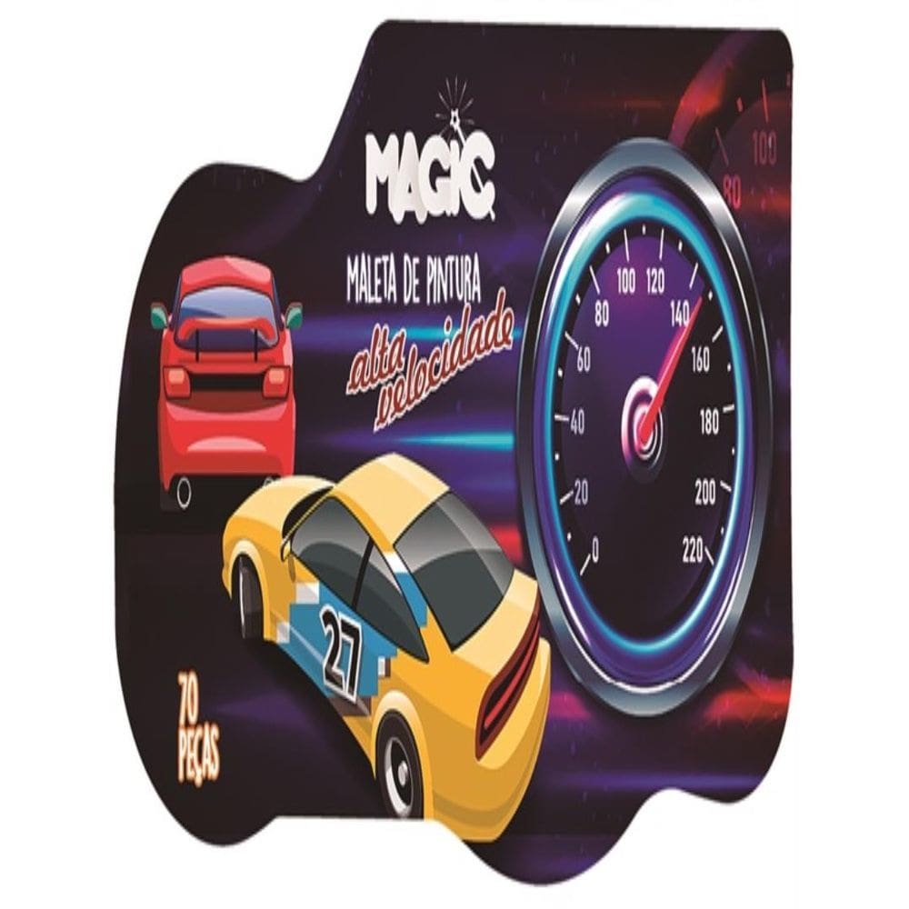 Maleta 70 Pecas - Carros