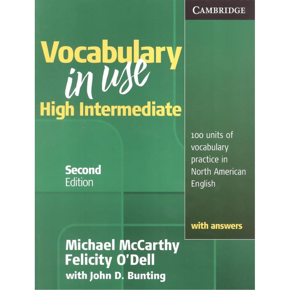 Vocabulary In Use High-Intermediate Sb With Answers - 2Nd Ed