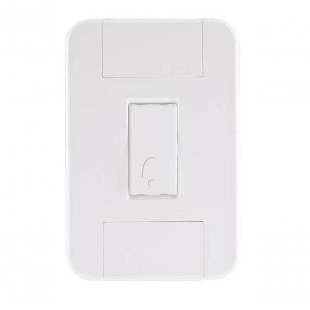 Conjunto 4x2 1 Pulsador Campainha 10 A 250 V Tramontina Branco