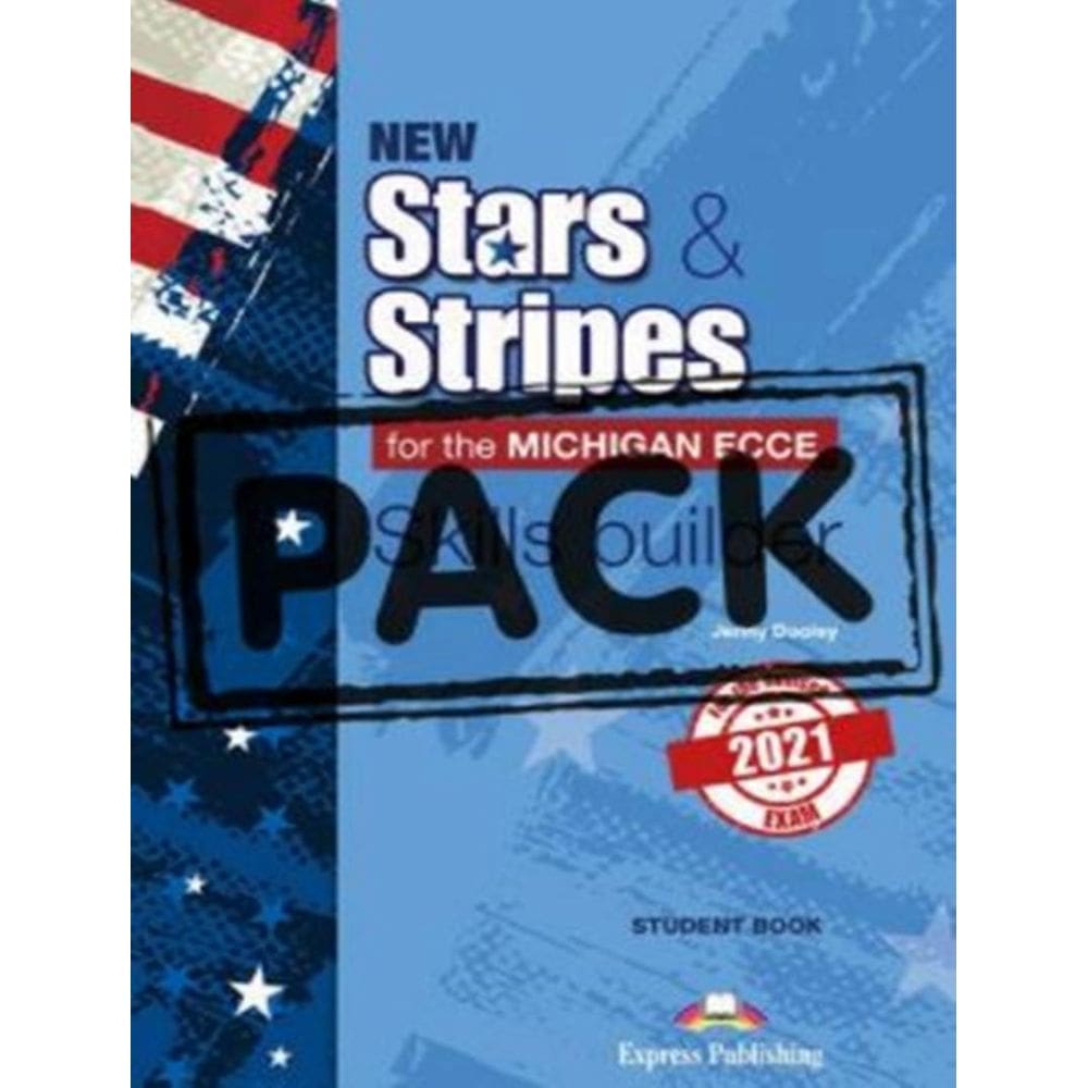 New Stars & Stripes Michigan Ecce Skills Builder Sb With Digibook App (For The Revised 2021 Exam)