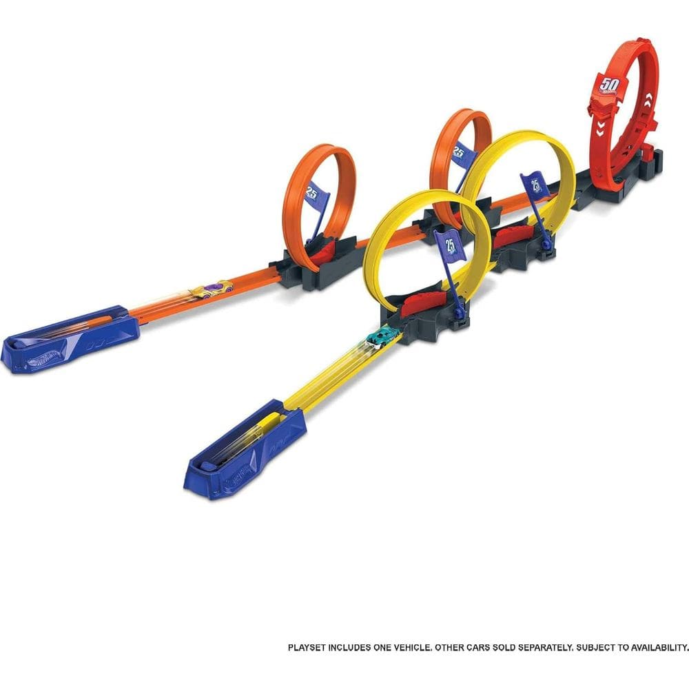 Pista Hot Wheels Lets Race Action Multi Loop Action Race Off