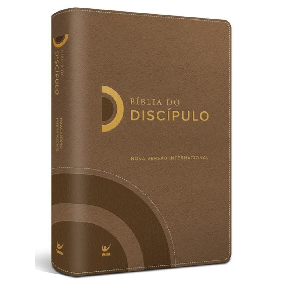 Biblia Do Discipulo - Nvi - Luxo Marrom