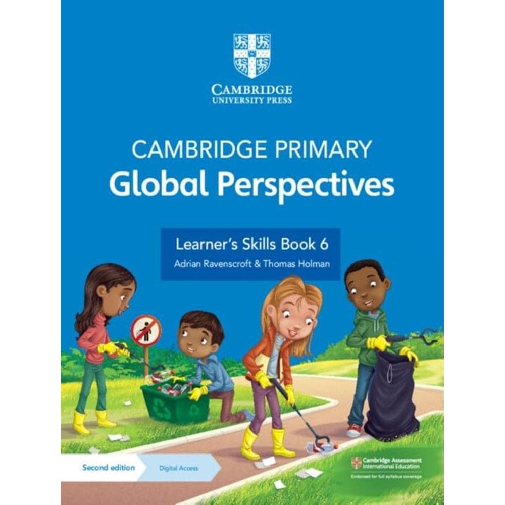 Cambridge Primary Global Perspectives Learners Skills Book 6 With Digital Access 1 Year