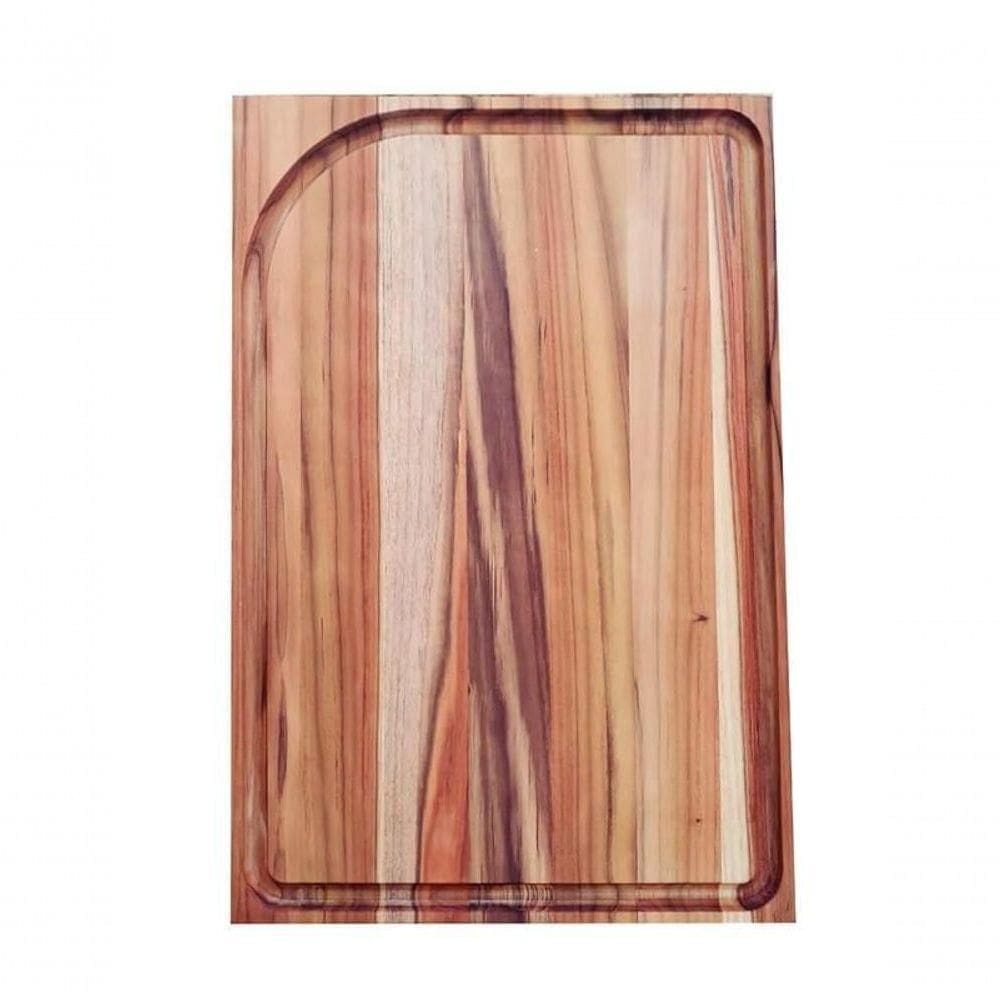 Tábua Para Churrasco Tramontina Em Madeira Teca 49x35cm