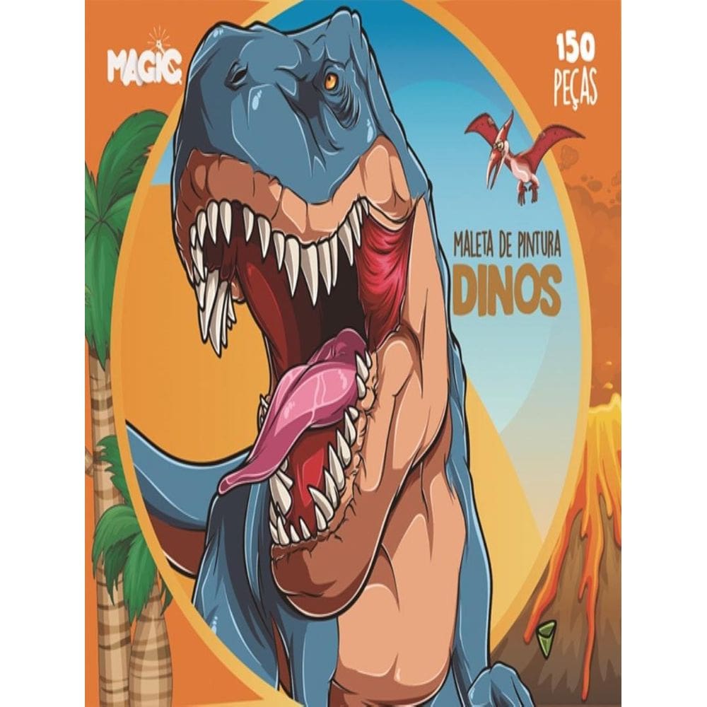 Maleta 150 Pecas - Dinos