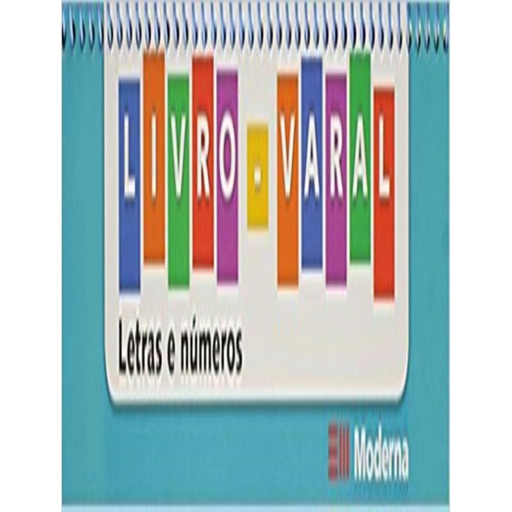 Livro-Varal - Letras E Numeros