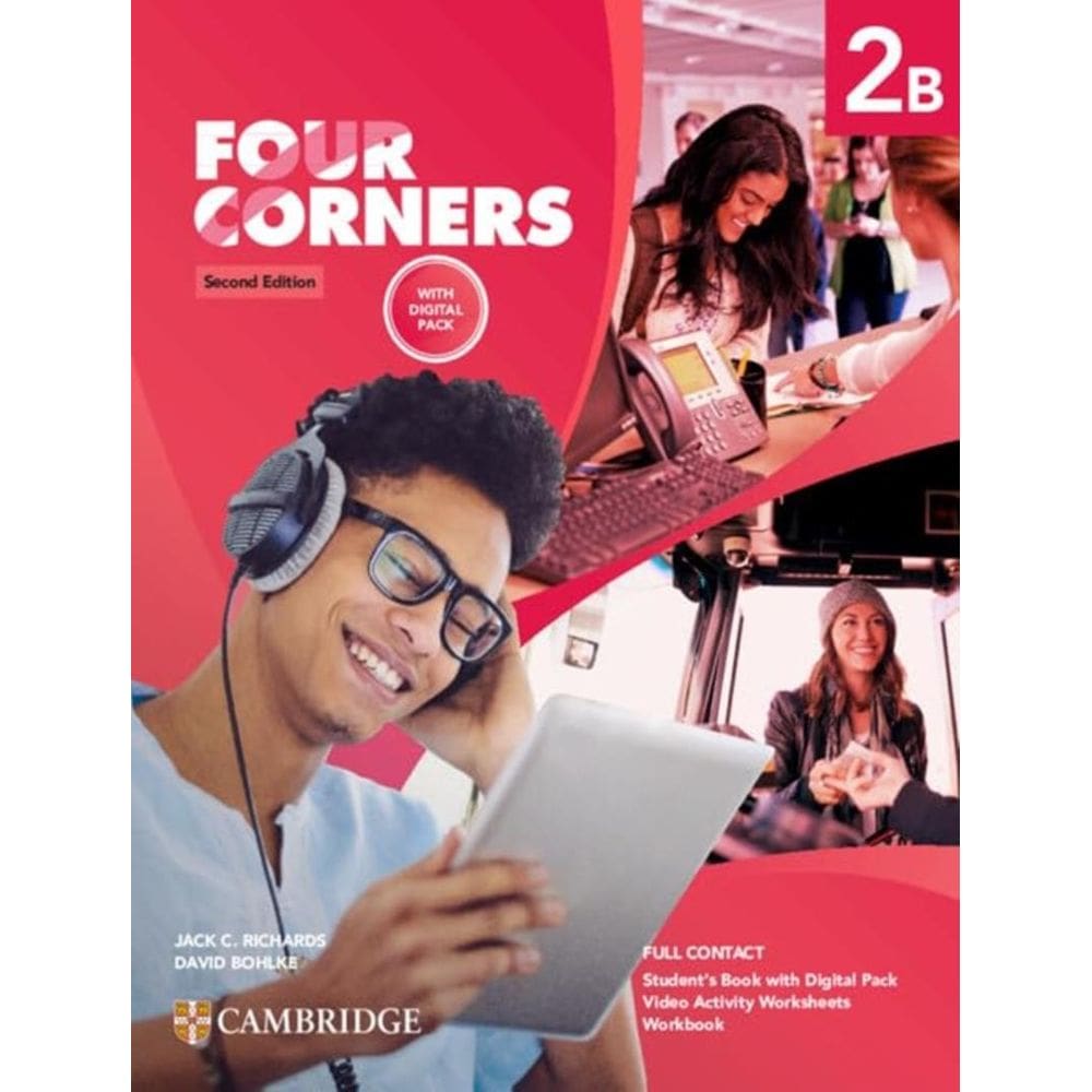 Four Corners Full Contact 2B With Digital Pack - 2Nd Ed
