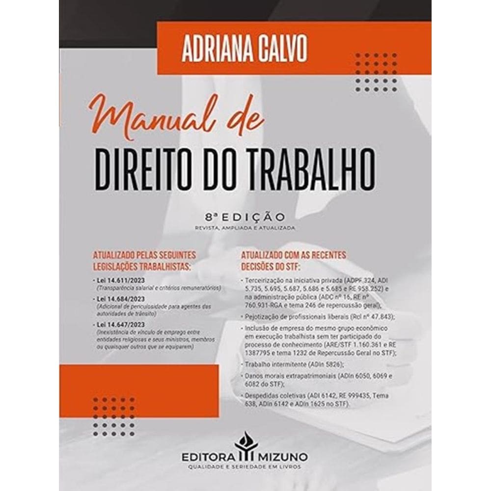 Manual De Direito Do Trabalho - 8ª Ed