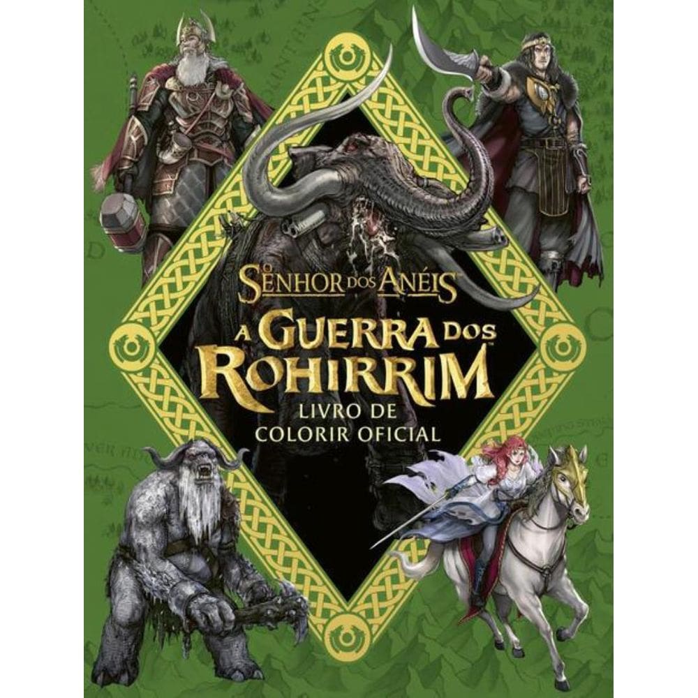 Guerra Dos Rohirrim, A - Livro De Colorir Oficial