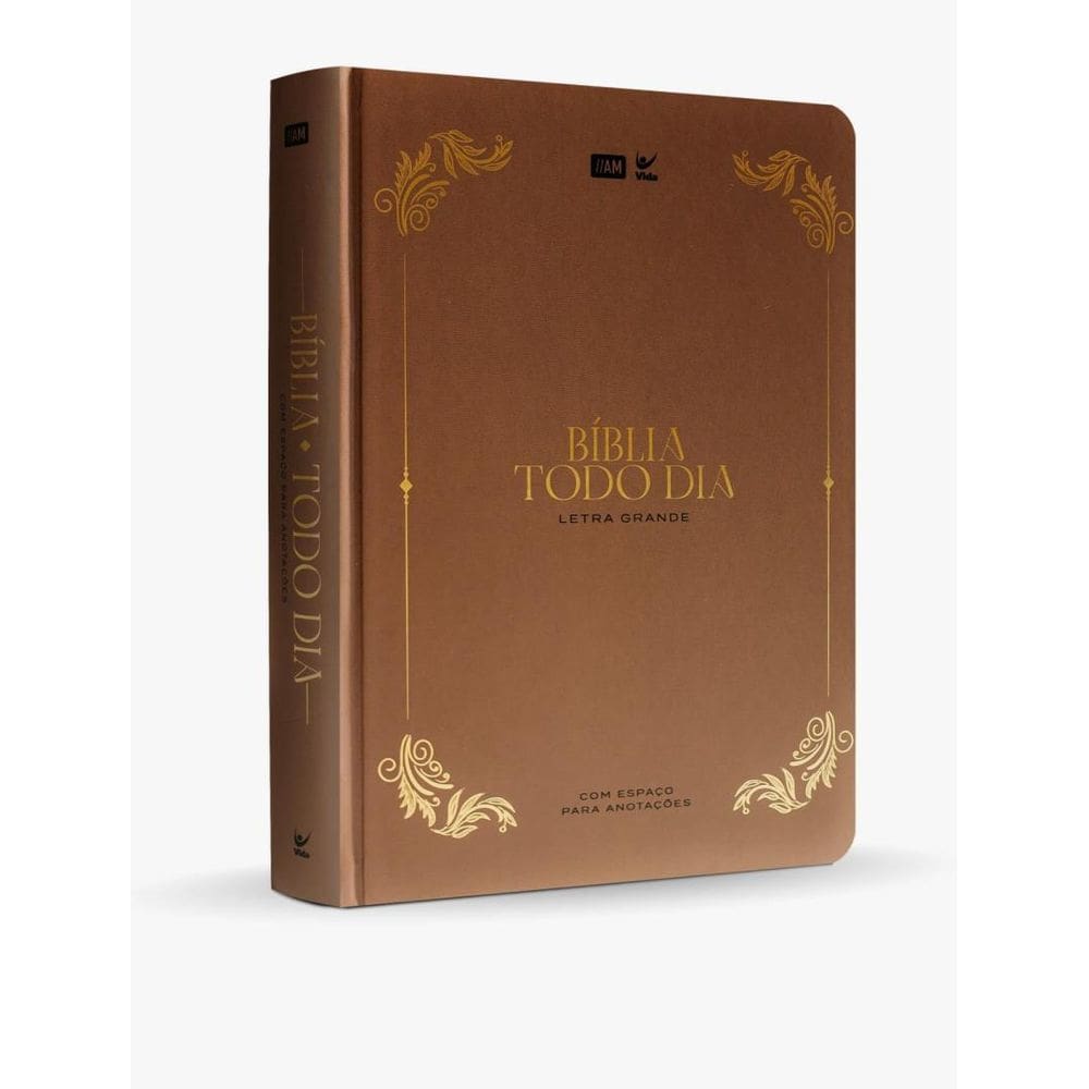 Biblia Todo Dia Letra Grande - Capa Marrom