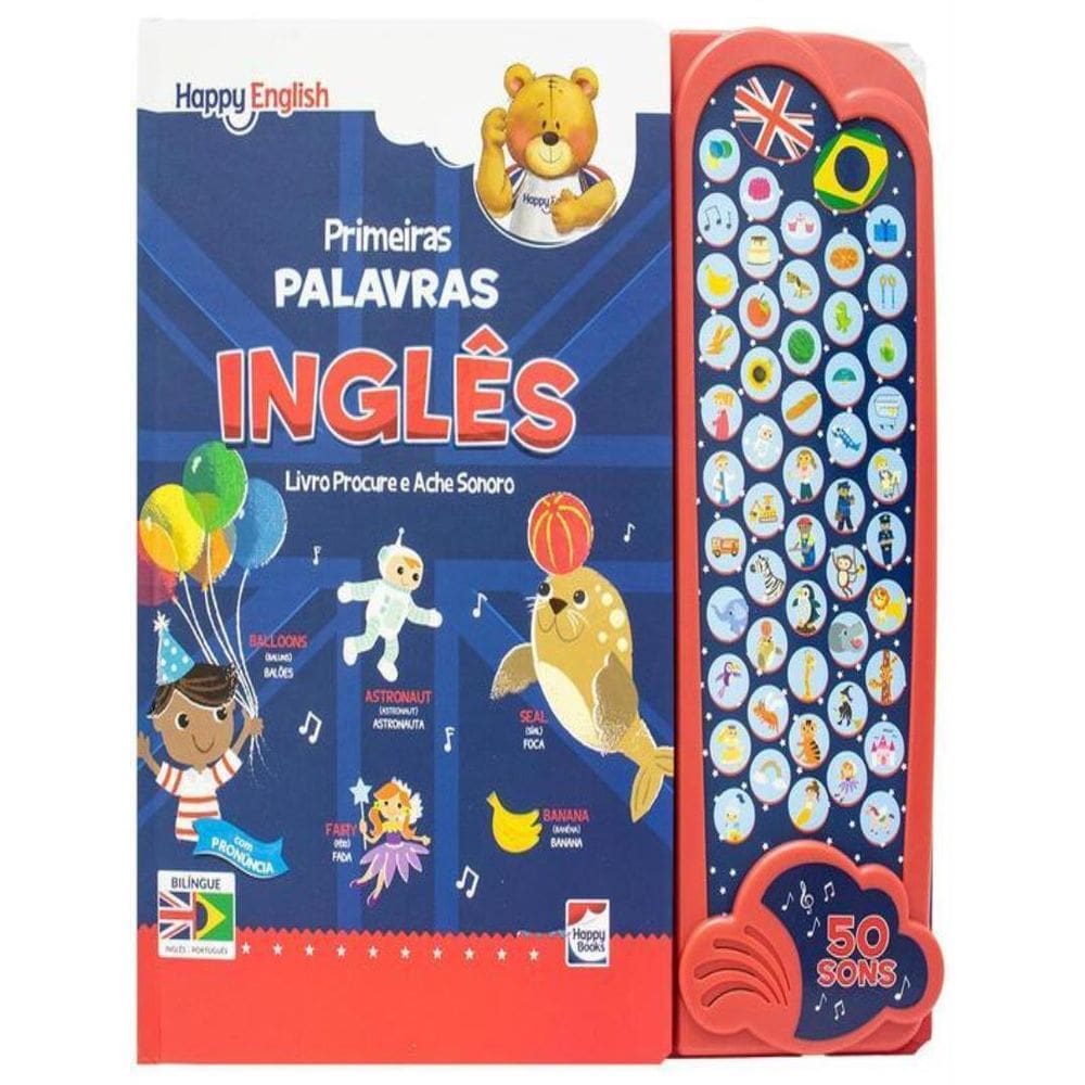 He Procure E Encontre - Livro Sonoro: Primeiras Palavras Ing