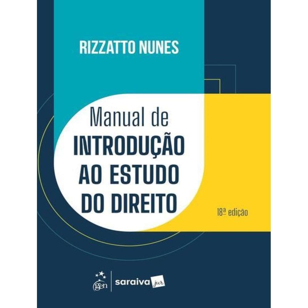 Manual De Introducao Ao Estudo Do Direito - 18ª Ed 2025