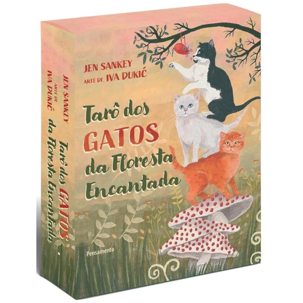 Taro Dos Gatos Da Floresta Encantada - Caixa Com Livro + 78 Cartas