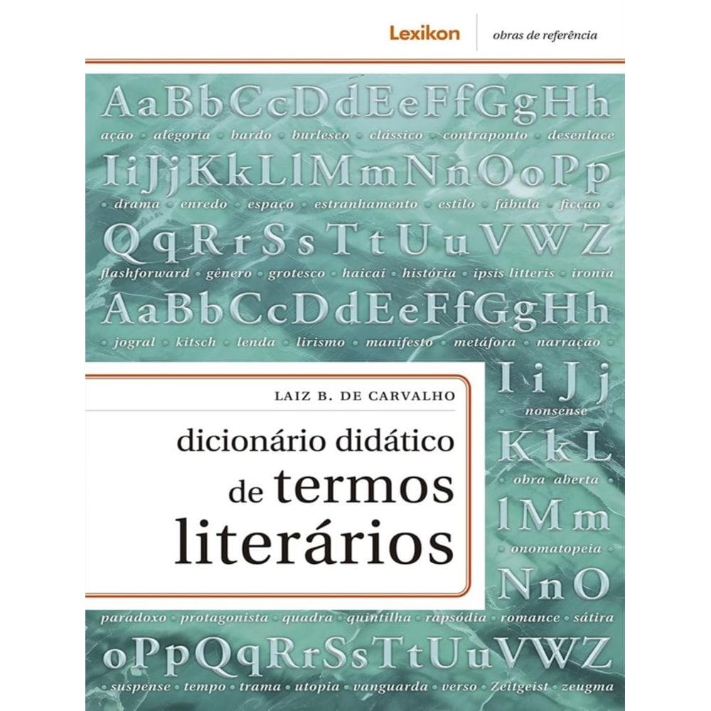 Dicionario Didatico De Termos Literarios