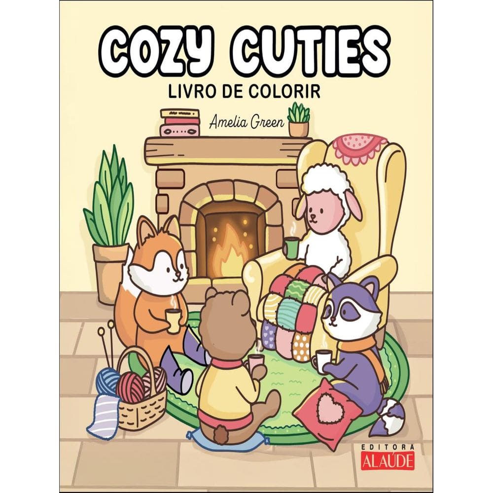 Cozy Cuties - Livro De Colorir