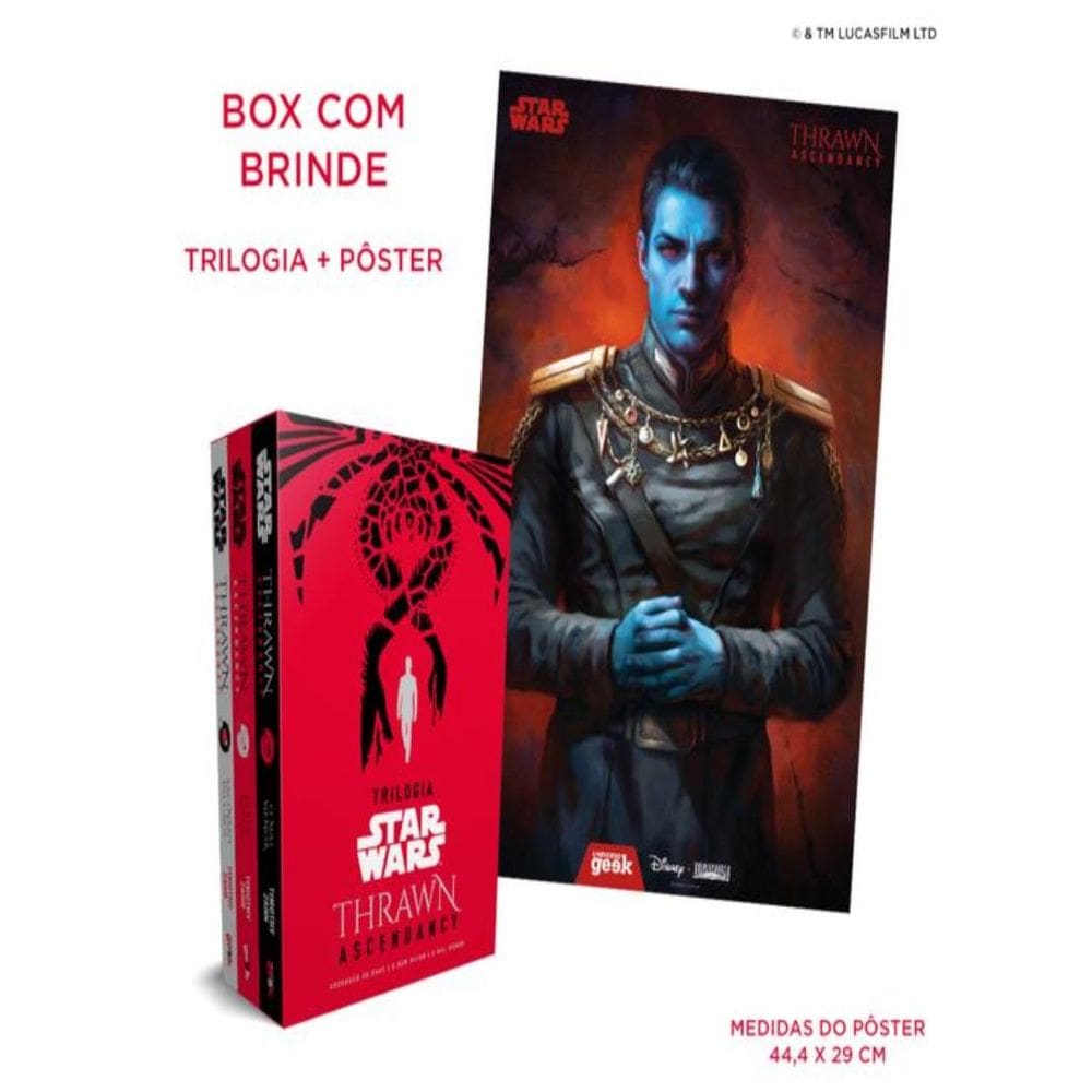 Box Trilogia Star Wars - Thrawn Ascendancy