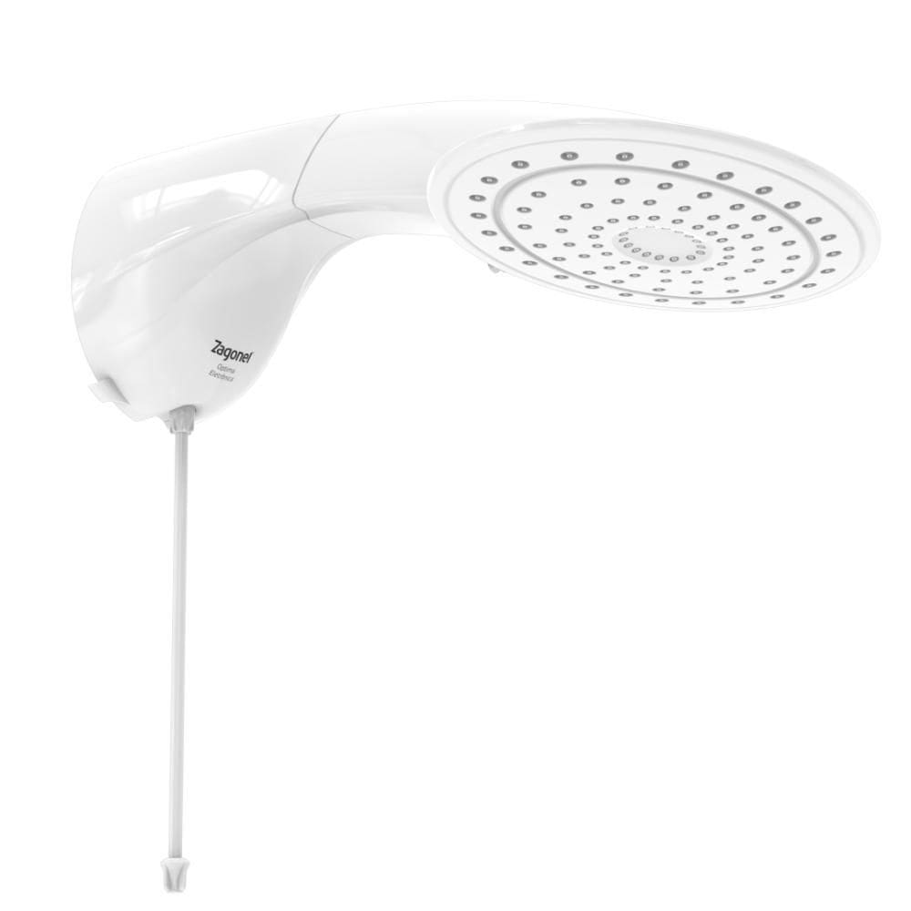 Ducha Optima Eletrônica Branco Zagonel 7700w 220V