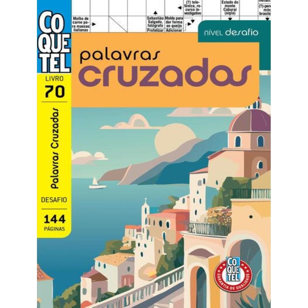 Colecao Coquetel - Palavras Cruzadas - Nivel Desafio - 70ª Ed