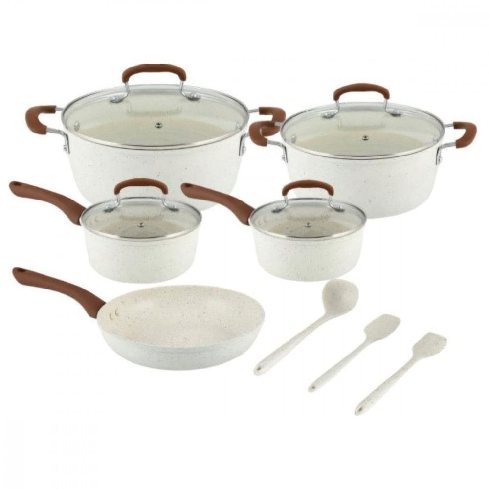 Conjunto Panelas Jaguar 8PCS Indução Casa Ambiente