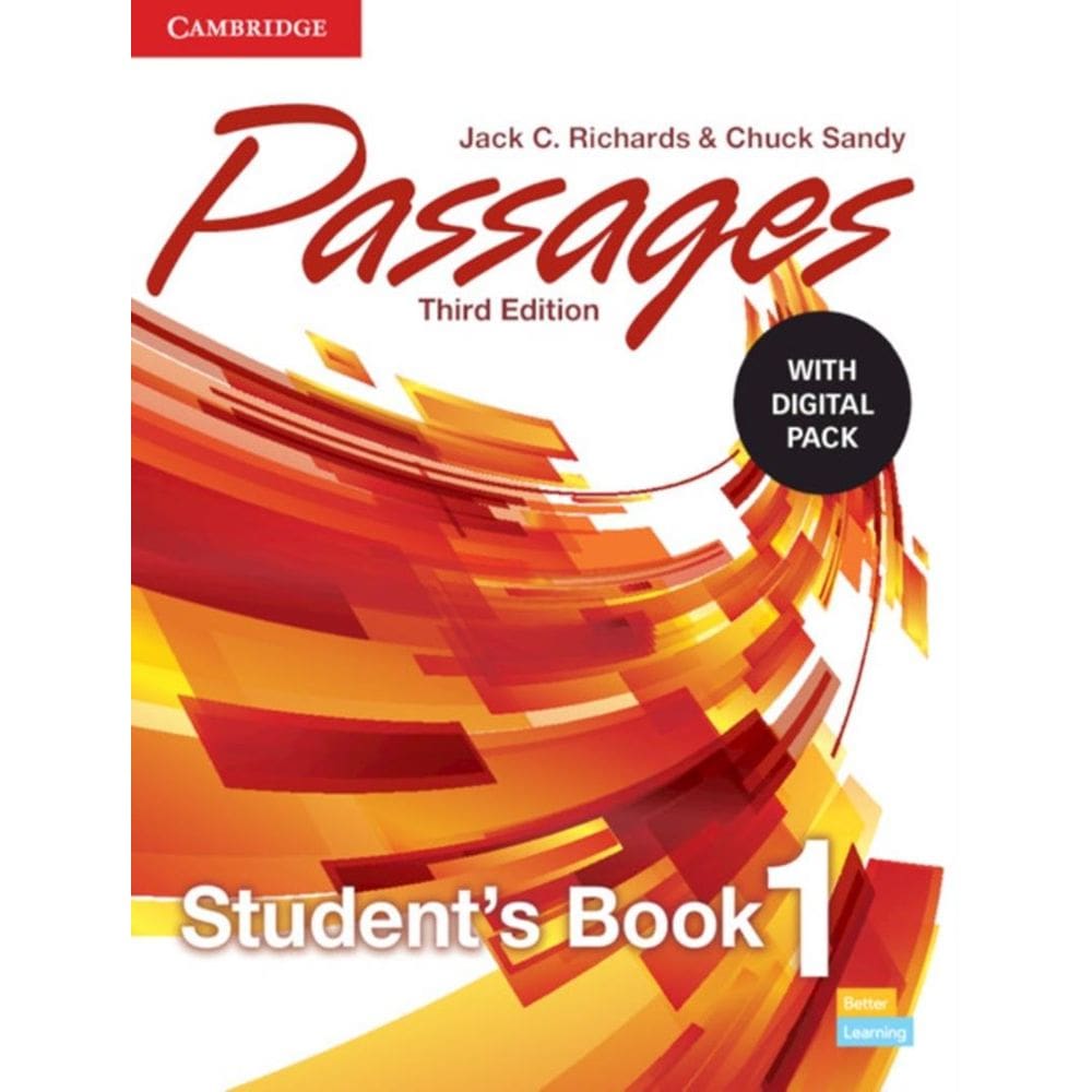 Passages 1 Sb With Digital Pack - 3Rd Ed