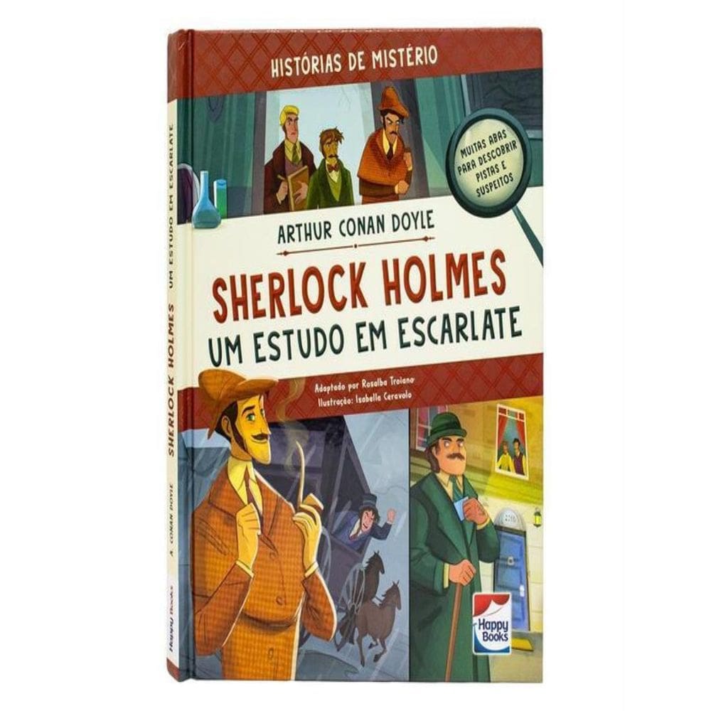 Historias De Misterio - Sherlock Holmes - Um Estudo Em Escarlate