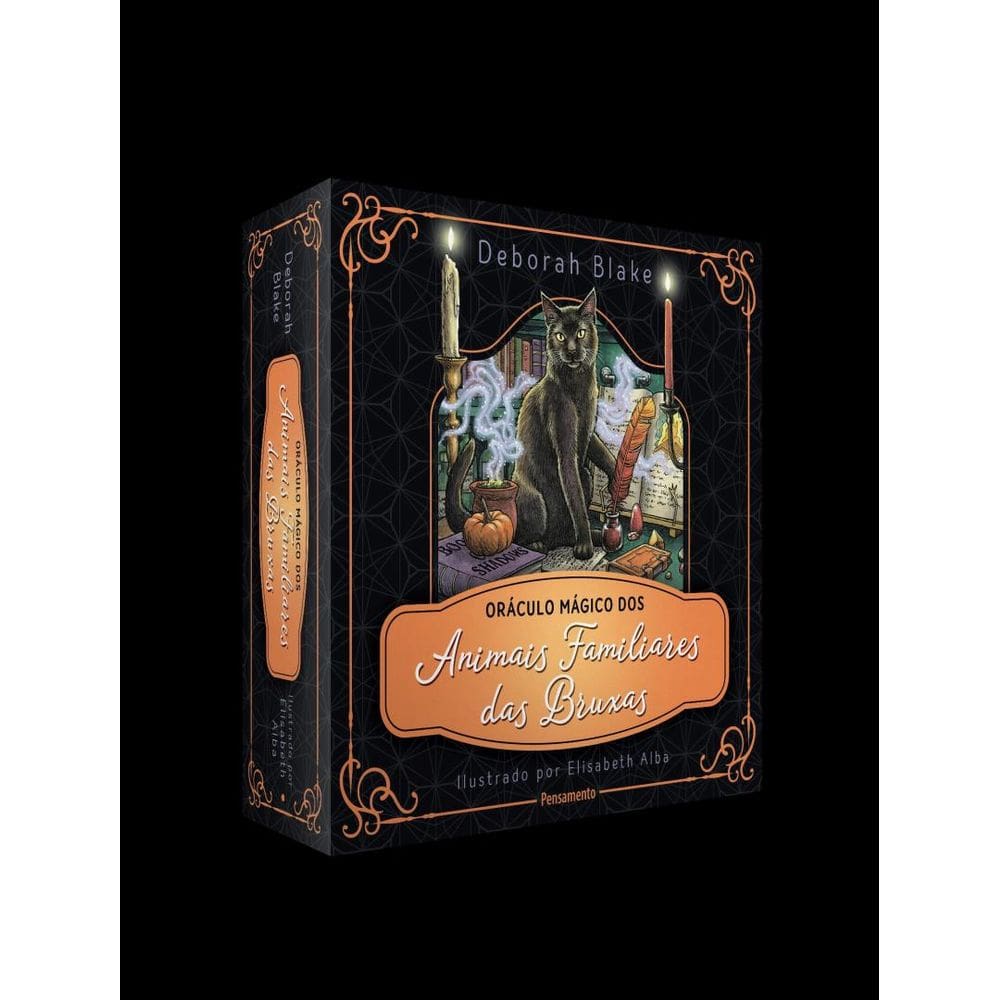 Oraculo Magico Dos Animais Familiares Das Bruxas, O - Caixa Com Livro + 40 Cartas