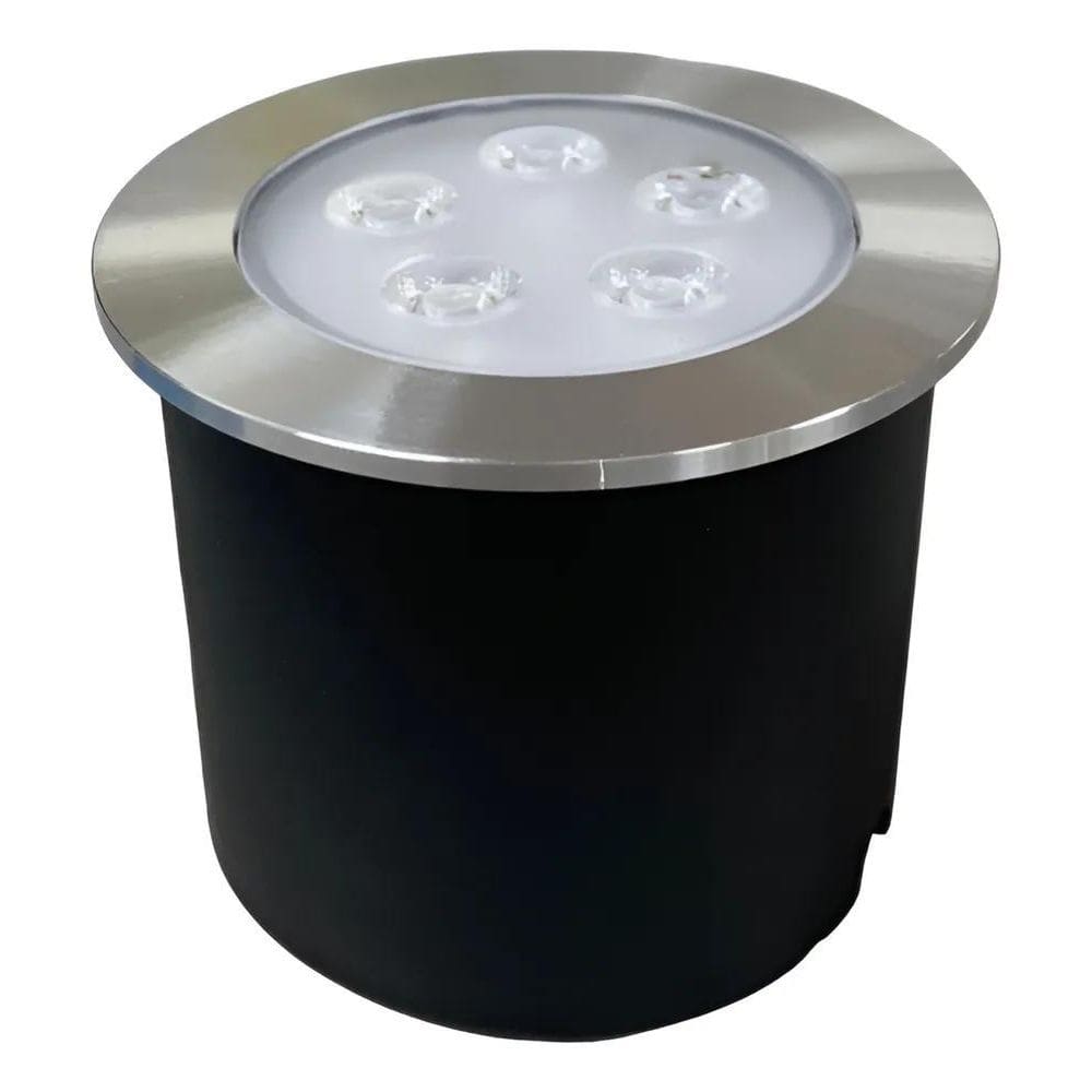2X Embutido Solo 5W Balizador Led Blindado Ip67 Spot Chão Pi