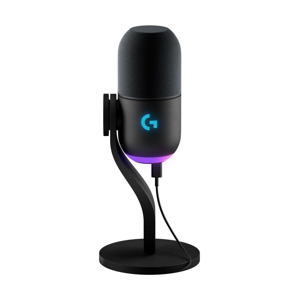 Microfone para jogos Logitech G Yeti GX Dynamic RGB Preto