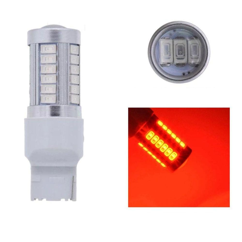 Led Base T20 33 Leds Vermelho 1 Polo Unidade