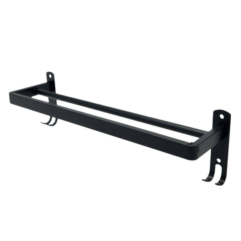 Toalheiro Suporte Toalhas Gancho Metal Acessório Banheiro