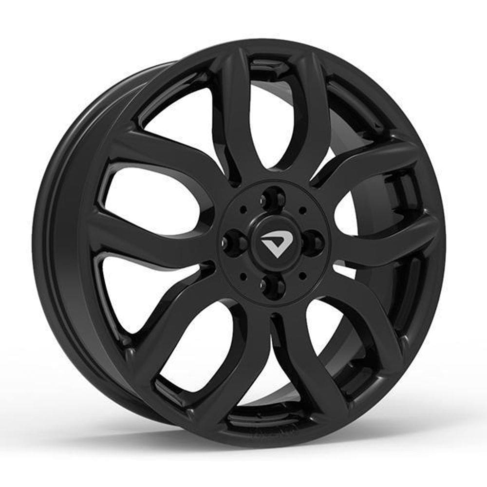 Jogo De Rodas Aro 17 Tala 6 Volcano London 4 Furos 100